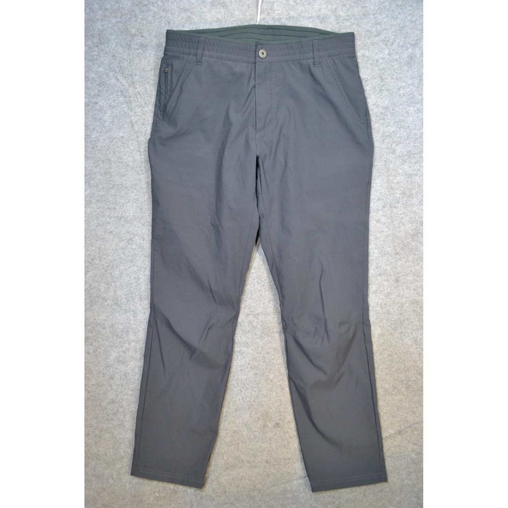 Kuhl Renegade Recon Pants Mens 36x32 Gray Hiking Stretch Quick Dry Outdoor